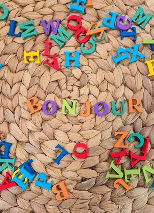 Petites lettres en bois couleurs, brand: Jeu de Lecture, condition: New with tags, size: 3 years / 98 cm, €4.50, €5.43 includes Buyer Protection Pro