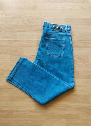 Jean coupe droite large Versace jeans couture bleu marine taille L, brand: Versace Jeans, condizioni: Ottime, taglia: L, €27.00, €29.05 include la Protezione acquisti