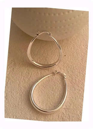 Créole ovale 4cm, brand: Argent, condition: New without tags, €6.00, €7.00 includes Buyer Protection Pro