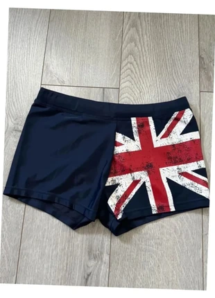 Maillot de bain bleu marine, rouge, blanc pour garçon - 14 ans, brand: LH, condition: Very good, size: 14 years / 164 cm, €10.00, €11.20 includes Buyer Protection