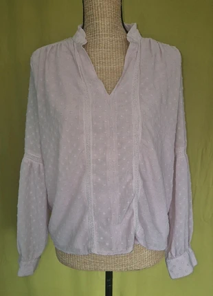 🌸 Blouse LA CITY rose poudré à pois en relief – Taille 40 – Très bon état 🌸, marca: La City, estado: Muy bueno, tamaño: L / 40 / 12, 2,50 €, 3,33 € Protección al comprador incluida