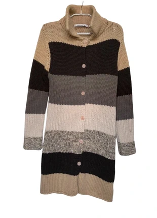 Pauline B. Vest Maat 1 Lang Streep Bruin, marca: Pauline B., estado: Muito bom, tamanho: M / 38 / 10, €20.00, €21.70 inclui Proteção do Comprador Pro