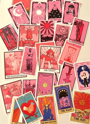 26 Tarot card sticker set, marque: Tarot, état: Neuf avec étiquette, 2,00 €, 2,80 € Protection acheteurs incluse
