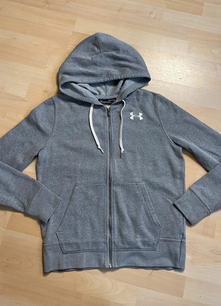 Under Armour - sweat à capuche / hoodie - zip long - gris clair - Taille S Homme, marke: Under Armour, zustand: Gut, größe: S, 15,00 €, 16,45 € inklusive Vinted-Käuferschutz