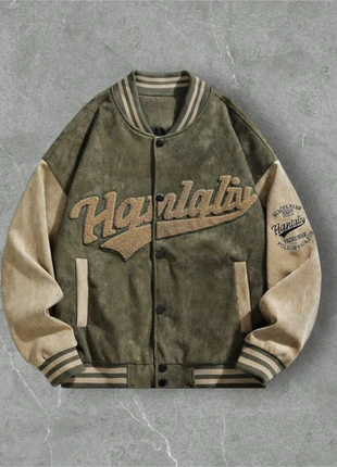 Blouson Aviateur Bombardier Automne Casual Vintage Streetwear y2k - Taille M, marca: Casual, estado: Muito bom, tamanho: M, €80.00, €84.70 inclui Proteção do Comprador