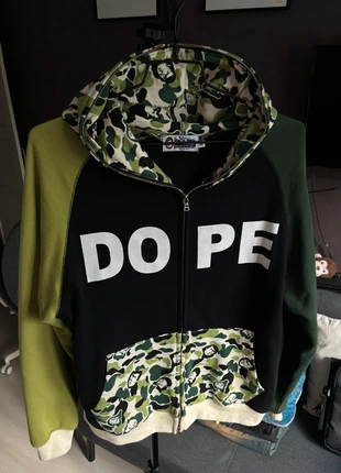 Dope full zip Hoodie, merk: Dope, staat: Heel goed, maat: M, € 70,00, € 74,20 inclusief Kopersbescherming