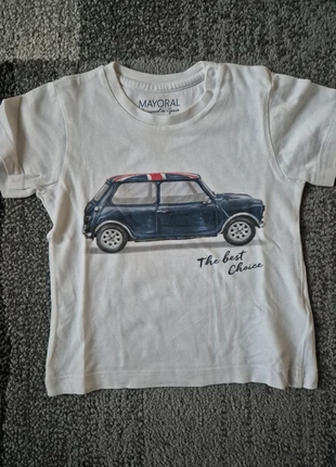 Maglietta bambino t shirt mayoral come nuova bianca, brand: Mayoral, condizioni: Ottime, taglia: 18-24 mesi / 86 cm, €3.00, €3.85 include la Protezione acquisti