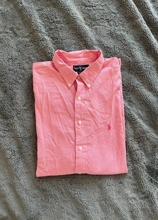chemise ralph lauren à rayure - rose et blanc - taille XL homme, marque: Ralph Lauren, état: Très bon état, taille: XL, 25,00 €, 26,95 € Protection acheteurs incluse