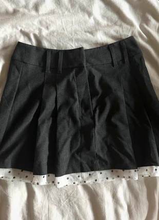 H&M grey pleated miniskirt - UK4, brand: H&M, condition: New with tags, size: XS / UK 4-6, £3.00, £3.85 includes Buyer Protection
