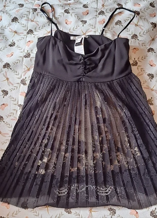 Top preto e bege S Mango, marca: Mango, estado: Muy bueno, tamaño: S / 36 / 8, 3,00 €, 3,85 € Protección al comprador incluida