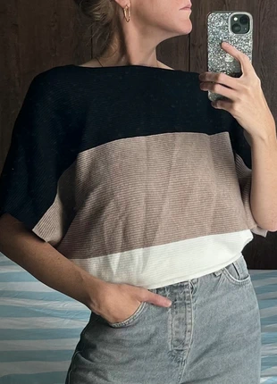 Pull chauve-souris manches courtes TU, staat: Heel goed, maat: Universele maat, € 13,00, € 14,35 inclusief Kopersbescherming Pro