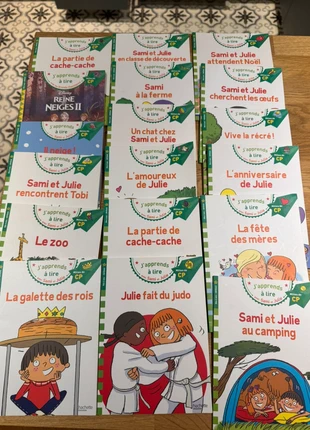 Lot de 18 J’apprends à lire Samy et Julie, estado: Muy bueno, 40,00 €, 42,70 € Protección al comprador incluida