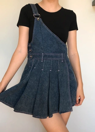 Robe salopette en jean, brand: Depop, condition: Very good, size: S / 36 / 8, €55.00, €58.45 includes Buyer Protection