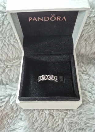 Pandora Silver Ring With Purple Zirconia Size 48, brand: Pandora, condition: New with tags, size: 15.3 mm / I½, £12.00, £13.30 includes Buyer Protection