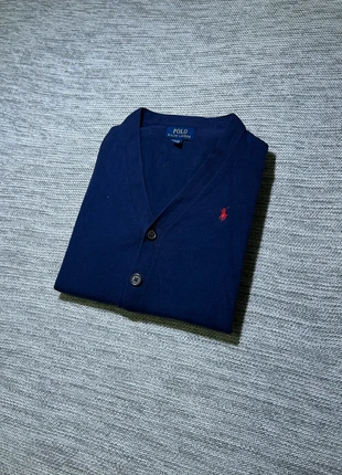 Cardigan / Gilet / Pull Ralph lauren couleur uni bleu marine logo rouge S chic old money, marque: Ralph Lauren, état: Très bon état, taille: S, 49,00 €, 52,15 € Protection acheteurs (Pro) incluse