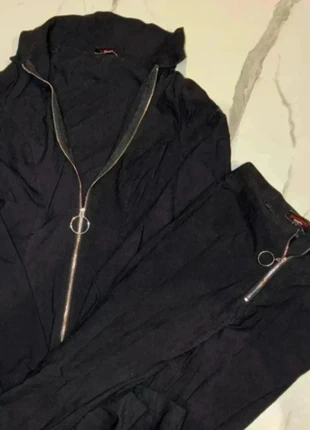 Ensemble veste et pantalon noir chic – Taille XS, brand: Jennyfer, condition: Very good, size: XS / 34 / 6, €1.00, €1.75 includes Buyer Protection