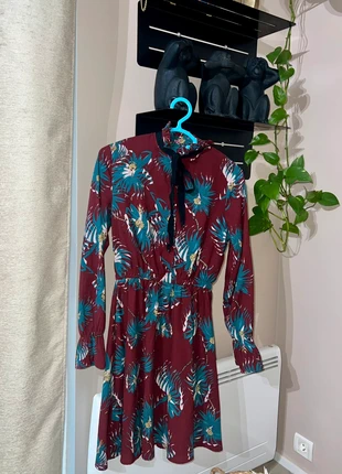 Robe chemise évasée, merk: Vintage Dressing, staat: Heel goed, maat: S / 36 / 8, € 2,00, € 2,80 inclusief Kopersbescherming