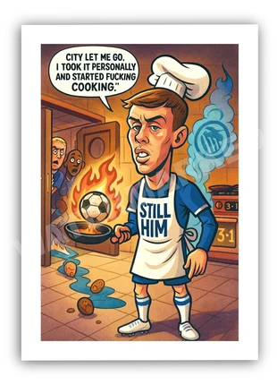 "Still Him: Cole Palmer – Chelsea" A4 Football Art Print | Unframed | Kitchen Parody Poster, brand: NO LABEL, condition: New with tags, £7.50, £8.58 includes Buyer Protection Pro