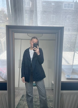 navy trenchcoat, marque: maison de qualite, état: Très bon état, taille: M / 38 / 10, 5,00 €, 5,95 € Protection acheteurs incluse