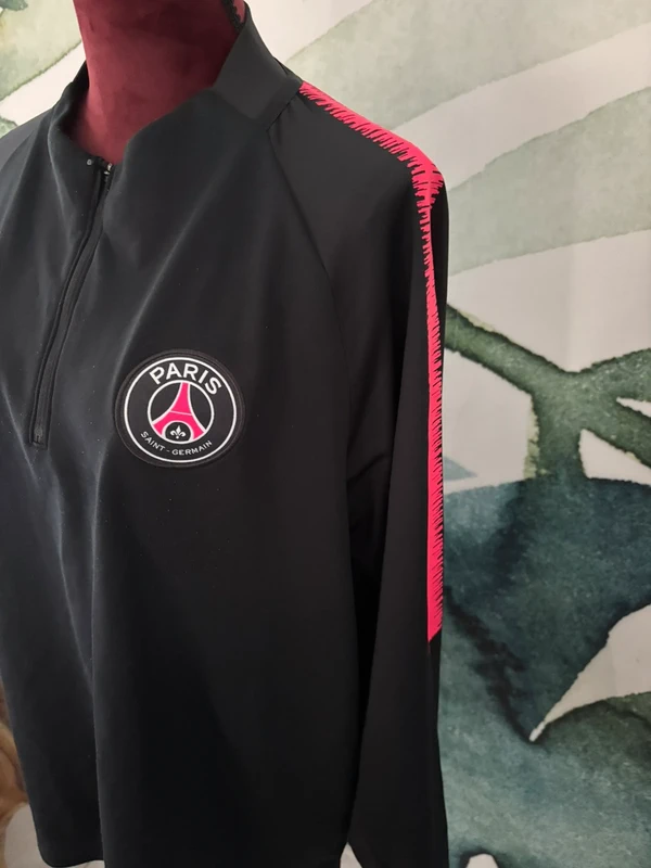 Haut football Nike PSG homme noir rose - photo numéro 3