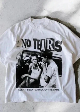 👕 T-shirt imprimé vintage No Tears 👕, brand: Vintage Dressing, condition: Very good, size: M, €26.99, €29.04 includes Buyer Protection