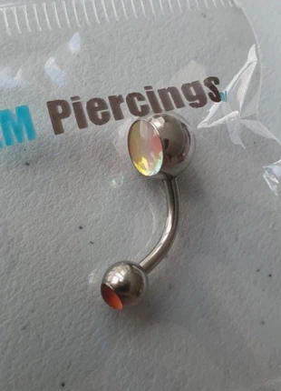 Holografische navelpierving van LM Piercings, brand: LM Piercings, condizioni: Nuovo senza cartellino, €1.00, €1.75 include la Protezione acquisti