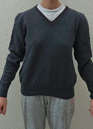 Tricot col V pull sweat fred Perry femme taille M gris 100% laine, marque: Fred Perry, état: Très bon état, taille: M / 38 / 10, 12,00 €, 13,30 € Protection acheteurs incluse