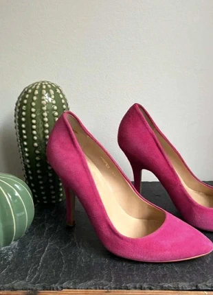Beautiful cerise pink suede heels by Dune, size 4 / 37, brand: Dune, condition: Very good, size: 4, £12.00, £13.30 includes Buyer Protection Pro