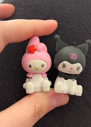 Gommine Kuromi & My Melody, zustand: Sehr gut, größe: Einheitsgröße, 2,00 €, 2,80 € inklusive Vinted-Käuferschutz