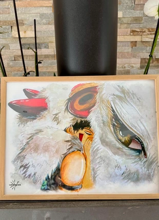 Affiche Princesse Mononoké, brand: Studio Ghibli, condition: New, €10.00, €11.20 includes Buyer Protection