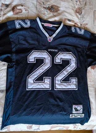 n° 44 Cowboys NFL Foot US Mitchell&Ness E.Smith /L, marque: Mitchell & Ness, état: Bon état, taille: L, 70,00 €, 74,20 € Protection acheteurs incluse