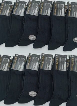 12 Paires Fil D'ecosse Noires (39-42), brand: fil d'ecosse, condition: New with tags, size: S | 38–42, €17.90, €19.50 includes Buyer Protection Pro