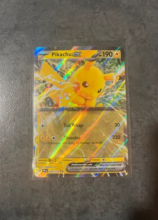 Pikachu ex (PRE 028), merk: Pokémon, staat: Nieuw zonder prijskaartje, € 5,00, € 5,95 inclusief Kopersbescherming