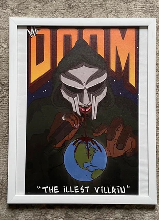 •Sick MF Doom A3 Poster / Framed poster, brand: MF Doom, condition: Very good, £12.00, £13.30 includes Buyer Protection