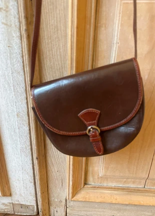 Petit sac cuir sans marque made in Italy cottagecore librariancore, marque: Fait Main, état: Bon état, 10,00 €, 11,20 € Protection acheteurs incluse
