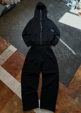 Ninja tracksuit/ baggy/oversize jogger Black 100% coton, marque: y2k, état: Neuf sans étiquette, taille: S, 57,95 €, 61,55 € Protection acheteurs incluse