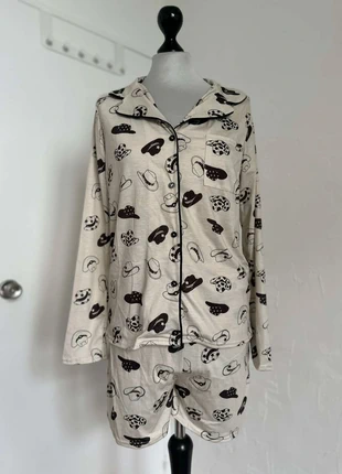 Ensemble de pyjama western, marke: Boohoo, zustand: Neu, mit Etikett, größe: S, 20,00 €, 21,70 € inklusive Vinted-Käuferschutz