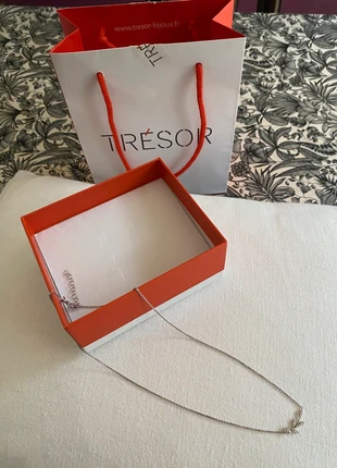Joli collier en argent, neuf, Trésor, marca: Tresor, estado: Novo com etiquetas, €25.00, €26.95 inclui Proteção do Comprador