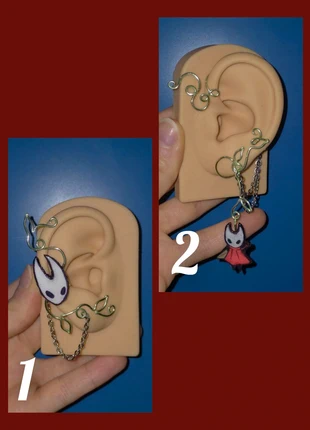 Set 2 orecchini a clip Hornet (Hollow Knight), marque: Hollow knight, état: Bon état, 10,50 €, 11,73 € Protection acheteurs incluse