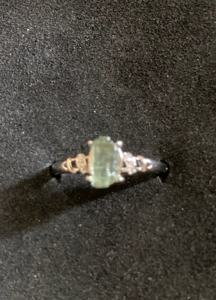 Raw Green Tourmaline Ring, condition: New without tags, size: Adjustable, £4.50, £5.43 includes Buyer Protection