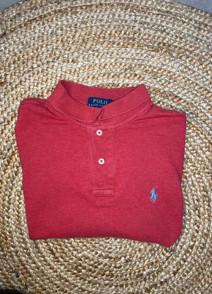 polo Raph Lauren rouge M, marca: Ralph Lauren, estado: Muito bom, tamanho: M, €18.00, €19.60 inclui Proteção do Comprador