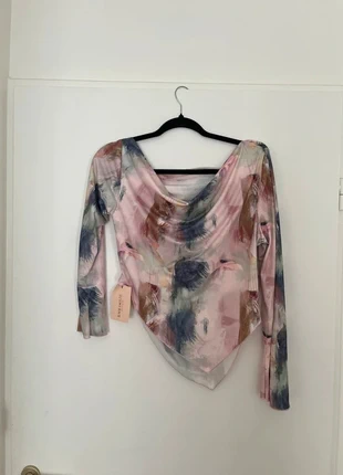 Haut manches longues Shein Femme Taille XL Épaules Tombantes Rose Multicolore - Neuf avec Étiquette, marca: Shein, estado: Nuevo con etiquetas, tamaño: XL / 42 / 14, 9,00 €, 10,15 € Protección al comprador incluida