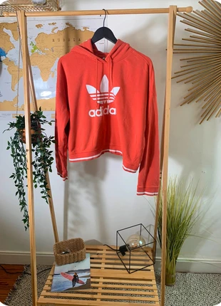 Sweat Adidas rouge/orange Taille XL, marque: adidas, état: Bon état, taille: XL / 42 / 14, 9,90 €, 11,10 € Protection acheteurs (Pro) incluse