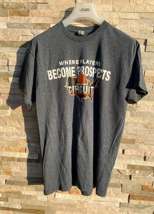 T-shirt Basketball Prep Hoops Circuit – USA Vintage Y2K Collector Rare, marke: Gildan, zustand: Sehr gut, größe: M, 10,00 €, 11,20 € inklusive Vinted-Käuferschutz