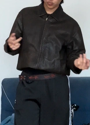 Leather Jacket, marque: Real Leather, état: Très bon état, taille: XL, 35,00 €, 37,45 € Protection acheteurs incluse
