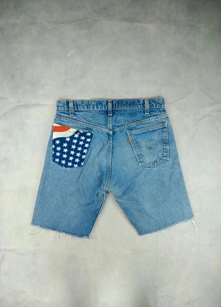 Short Levis - Modèle 505 - America tagged - Rare -  Straight Cut - M - W34, marca: Levi's, estado: Muy bueno, tamaño: W34 | ES 44, 14,60 €, 16,03 € Protección al comprador incluida