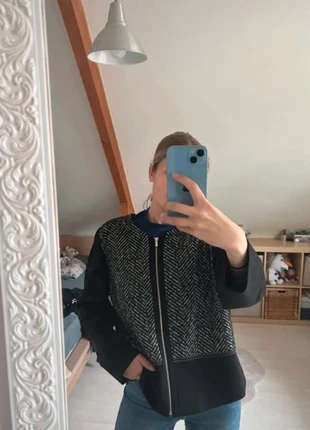 Veste grise et noir Christine Laure femme taille L, brand: Christine Laure, condition: Very good, size: L / 40 / 12, €18.00, €19.60 includes Buyer Protection