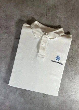 Polo de sport blanc Olympique de Marseille vintage homme / M homme / très bon état / vintage / y2k, merk: Olympique De Marseille, staat: Heel goed, maat: M, € 17,00, € 18,55 inclusief Kopersbescherming