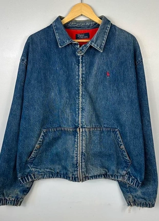 Polo Ralph Lauren Denim Jacket, Bomber, Vintage, Made in USA, Size Mens Large/XL, marca: Polo Ralph Lauren, estado: Bueno, tamaño: XL, 99,95 £, 105,65 € Protección al comprador Pro incluida
