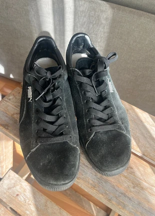 Baskets Puma Suede Classic noires, marke: Puma, zustand: Gut, größe: 44, 12,00 €, 13,30 € inklusive Vinted-Käuferschutz